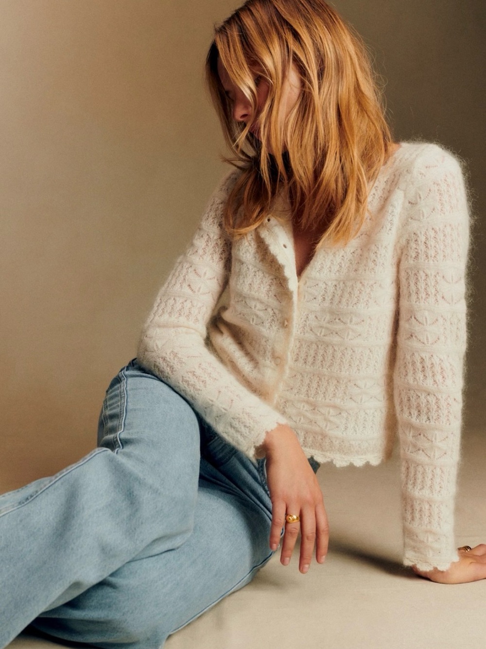 Sézane Varda Cardigan EUC M